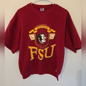 Vintage Russell NCAA FSU Florida State Seminoles Sweatshirt Mens Large College